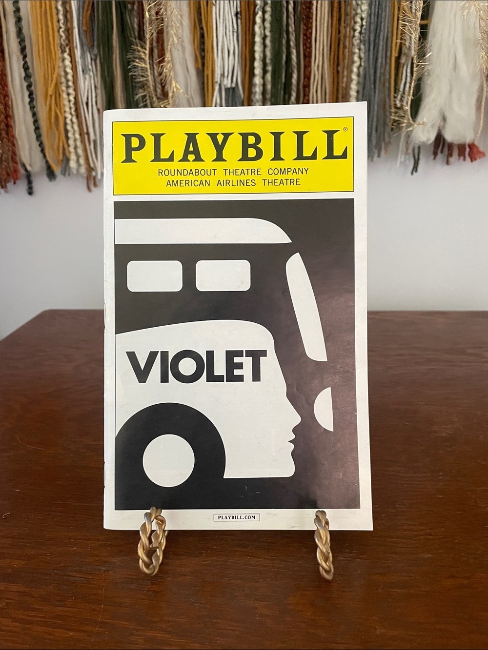 Playbill VIOLET - Broadway theatre featuring Sutton foster 2014
